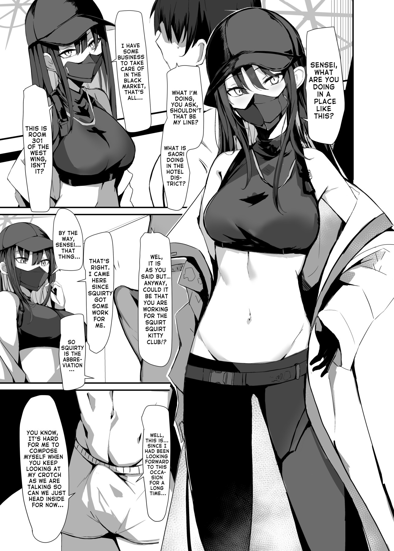 Hentai Manga Comic-The Book Where I Hired A Sex Worker But Then Saori Showed Up And Just Like That We Had Sex-Read-6